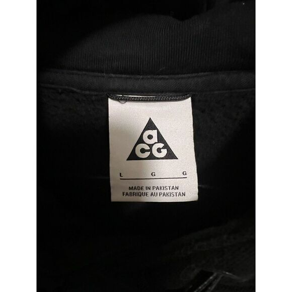 Nike Acg 21Ss As Nrg Hoodie Pullover Long Sleeve Black CW4538 Adult Unisex Large - Picture 3 of 3